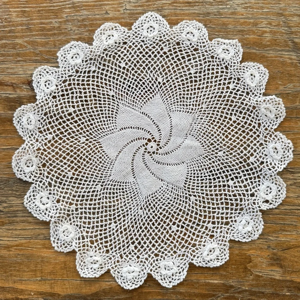 Vintage Crochet Lace Doily
